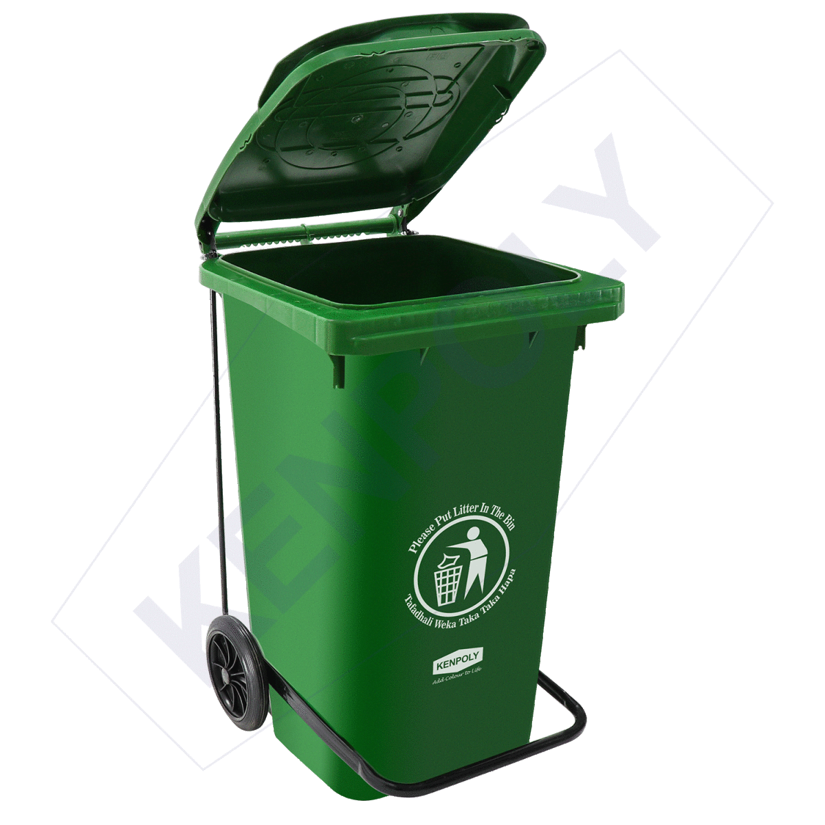 Trash Bin with Heavy Duty Pedal – 100L