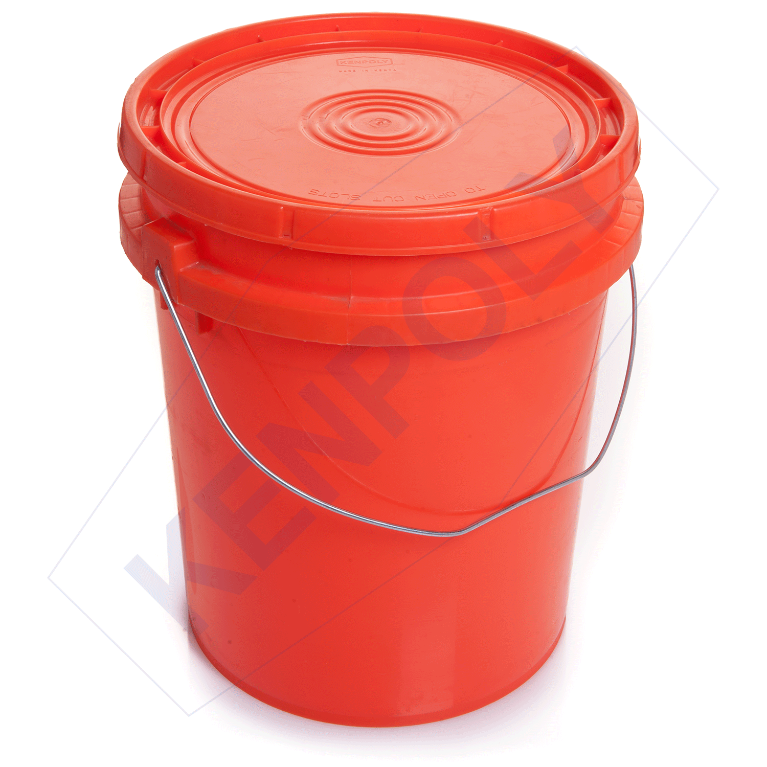 Plastic Buckets With Lids, Food Grade Polypropylene (PP)