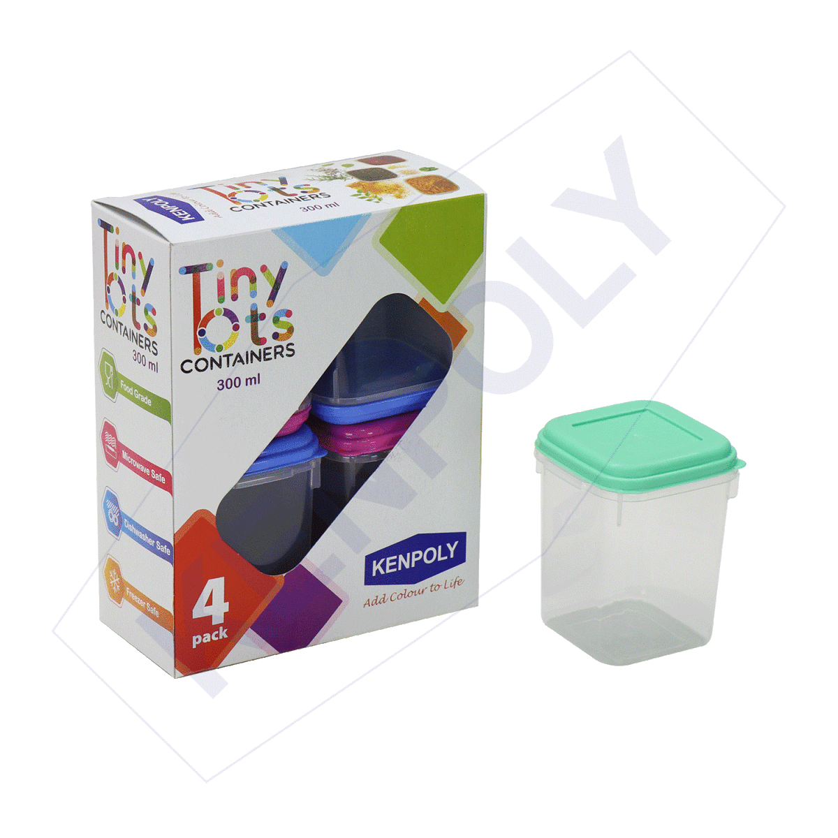 Tiny Tots Containers 300 ml