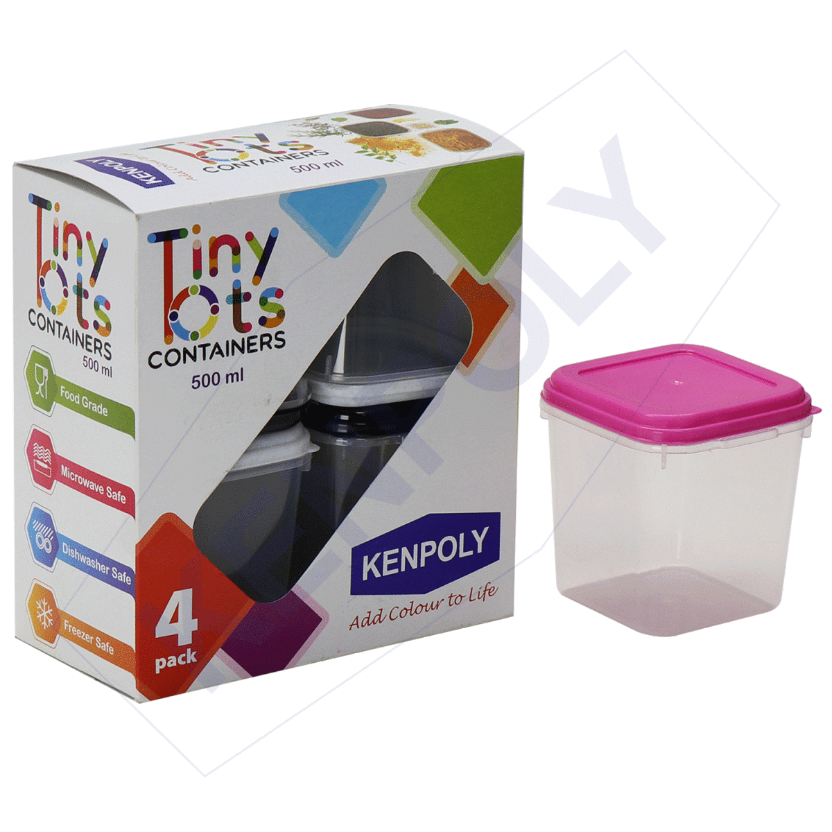 Tiny Tots Containers 500 ml