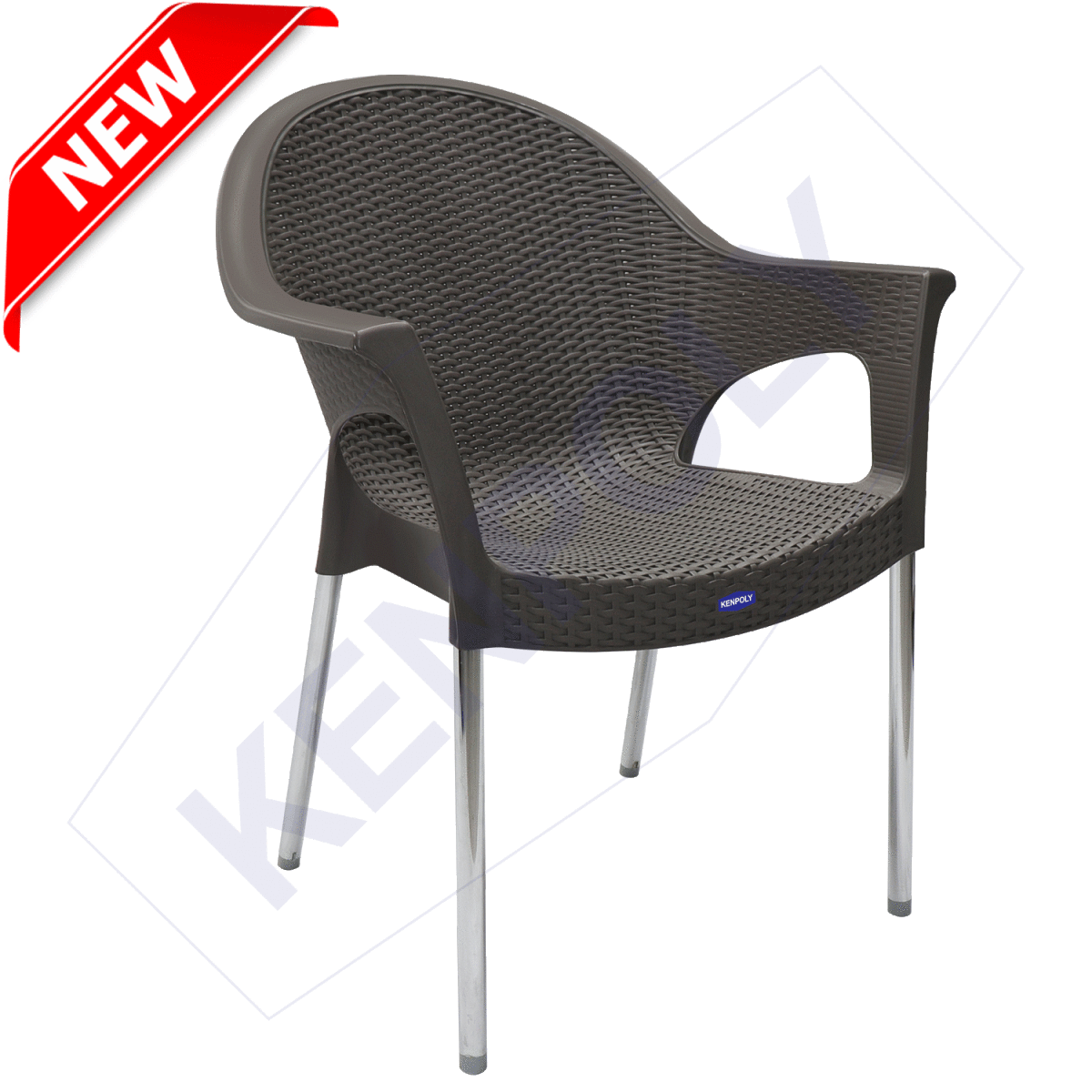 Chair 2042 With Aluminium Legs